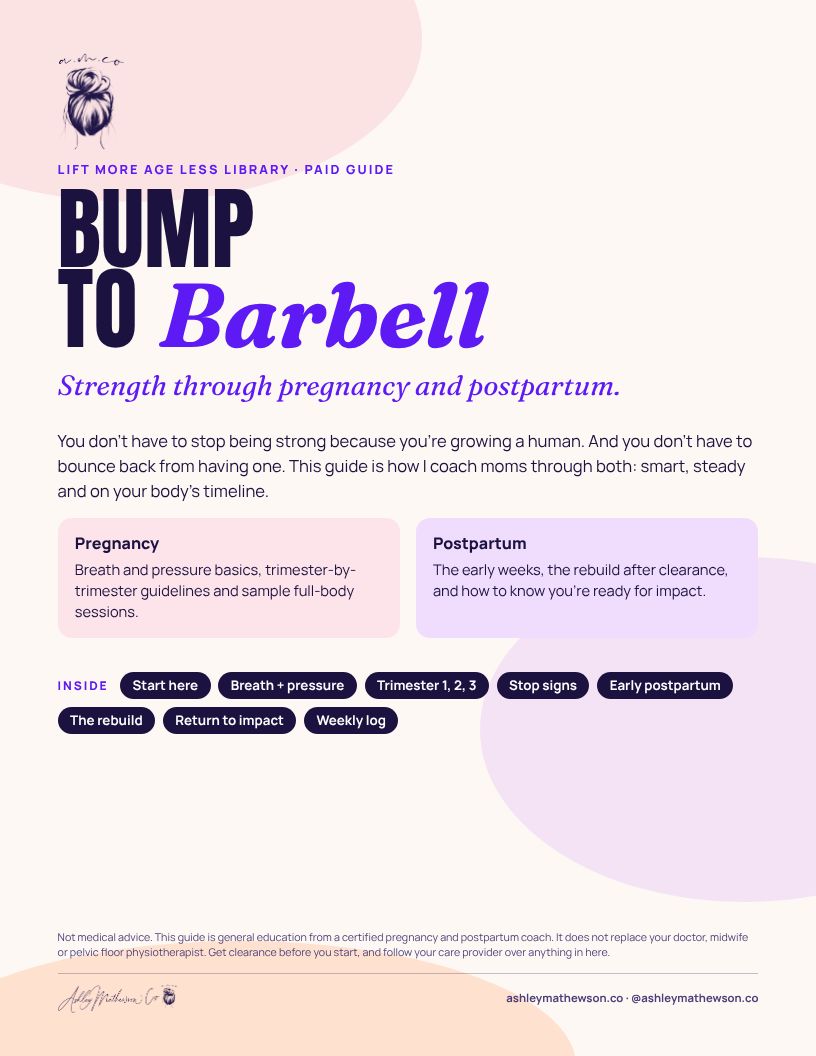 Bump to Barbell guide cover